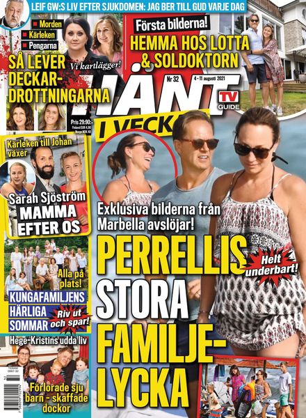 Hant i Veckan – 05 augusti 2021