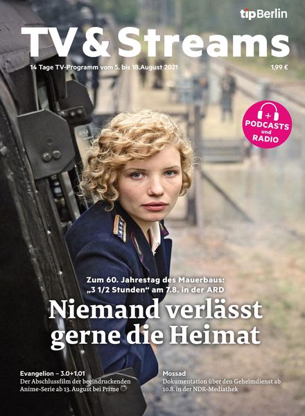 tipBerlin TV & Streams – 05 August 2021