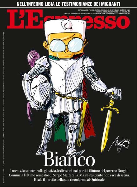 l’Espresso – 1 Agosto 2021