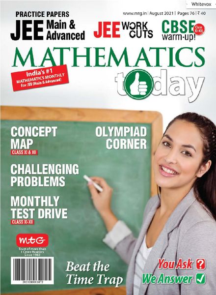 Mathematics Today – August 2021