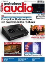 Professional Audio – August 2021