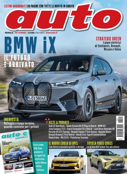 Auto – Settembre 2021