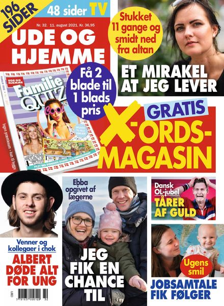 Ude og Hjemme – 11 august 2021