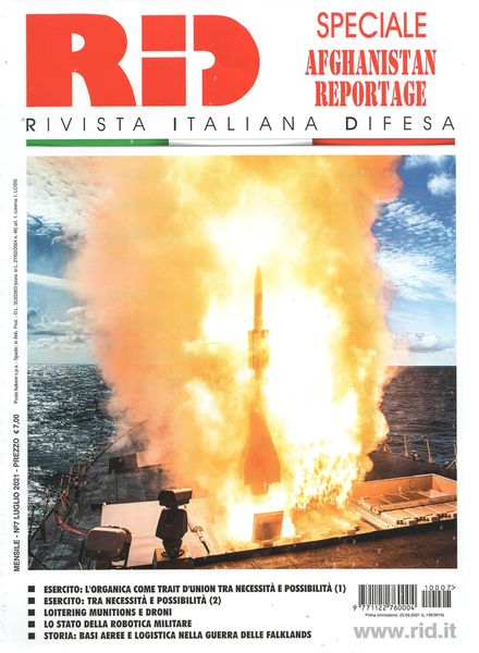 Rivista Italiana Difesa – Luglio 2021