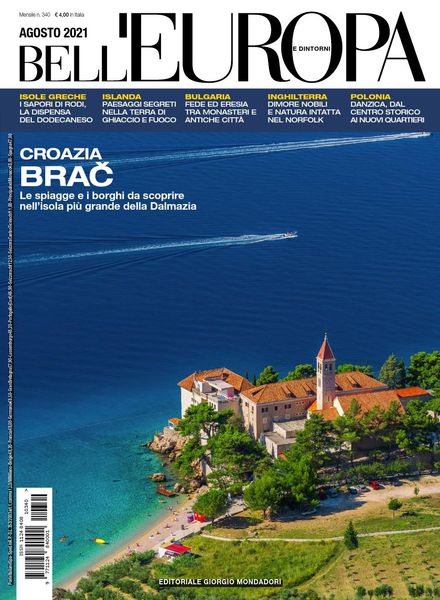 Bell’Europa – Agosto 2021