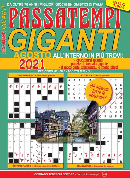 Passatempi Giganti – 05 agosto 2021