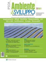 Ambiente & sviluppo – Luglio 2021