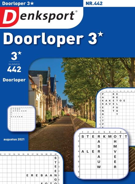 Denksport Doorloper 3 – 12 augustus 2021