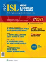 Igiene & Sicurezza del Lavoro – Luglio 2021