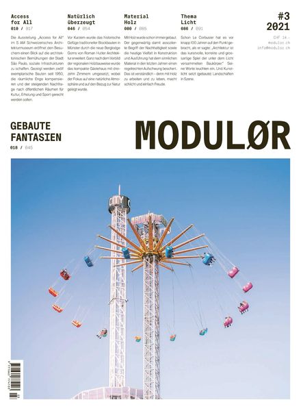 Modulor – 14 August 2021