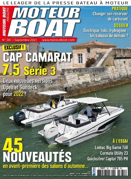 Moteur Boat – septembre 2021