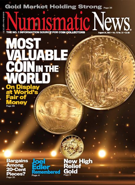 Numismatic News – August 24, 2021