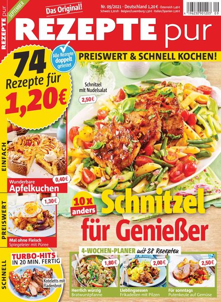 REZEPTE pur – August 2021