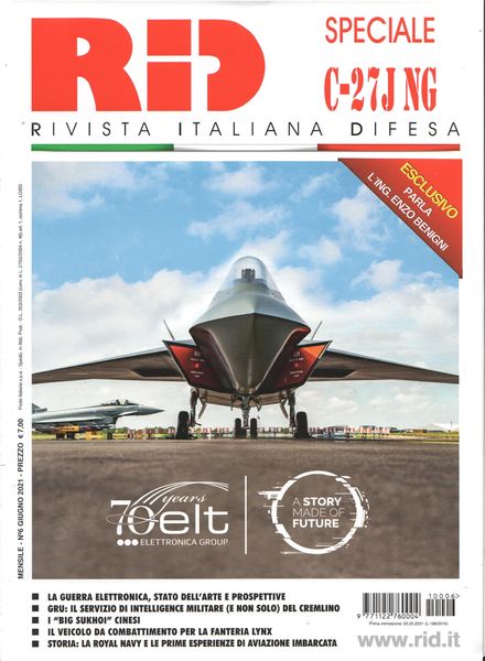 Rivista Italiana Difesa – Giugno 2021
