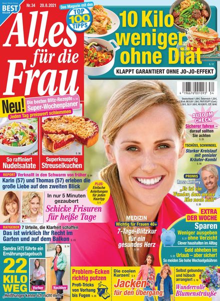 Alles fur die Frau – 20 August 2021
