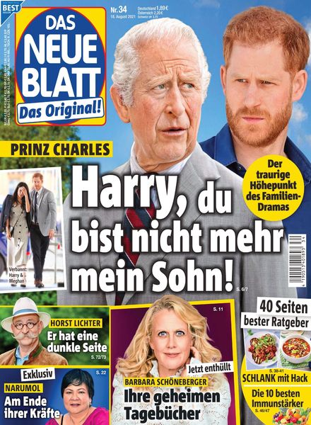 Das Neue Blatt – 18 August 2021