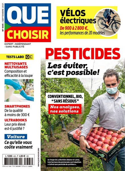Que Choisir – Septembre 2021