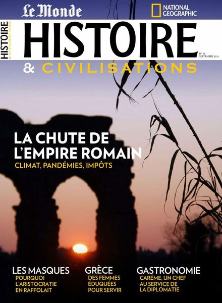 Le Monde Histoire & Civilisations – Septembre 2021
