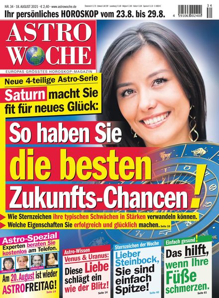Astrowoche – 18 August 2021