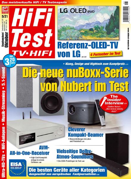 HIFI TEST TV HIFI – Mai 2021