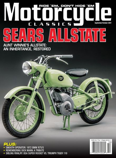 Motorcycle Classics – September-October 2021