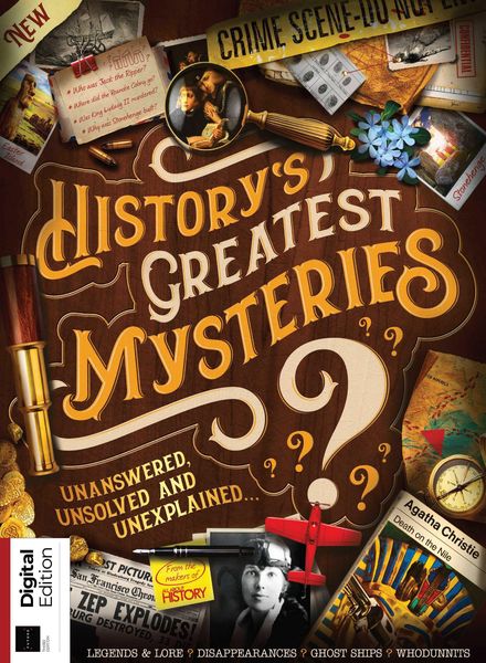 All About History – History’s Greatest Mysteries – August 2021