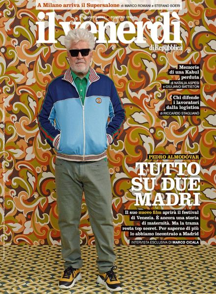 Il Venerdi di Repubblica – 27 Agosto 2021