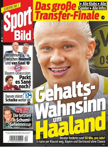 Sport Bild – 25 August 2021