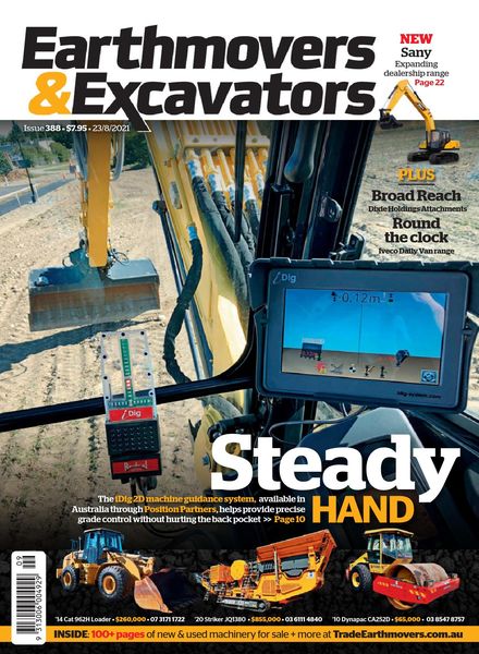 Earthmovers & Excavators – August 2021