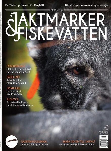 Jaktmarker & Fiskevatten – 26 augusti 2021