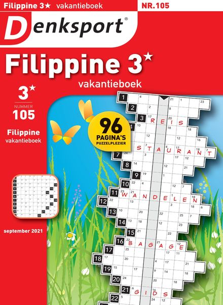 Denksport Filippine 3 Vakantieboek – augustus 2021