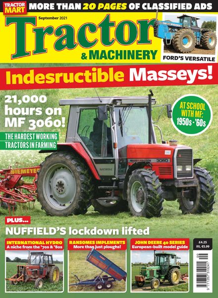 Tractor & Machinery – September 2021