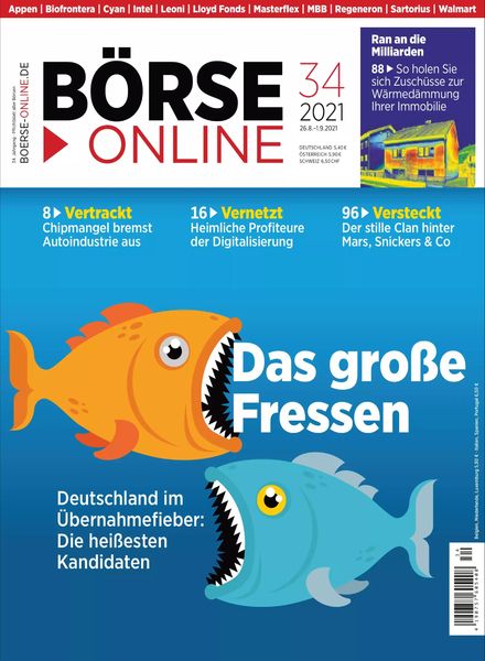 Borse Online – 26 August 2021