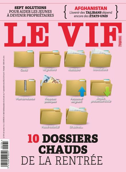 Le Vif L’Express – 26 Aout 2021