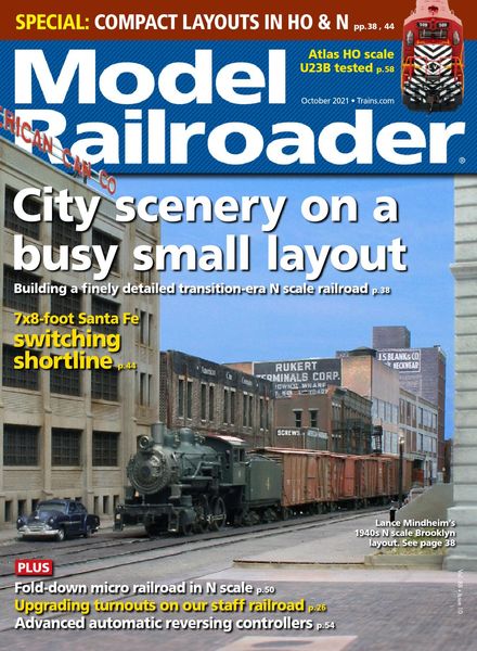 Model Railroader – October 2021