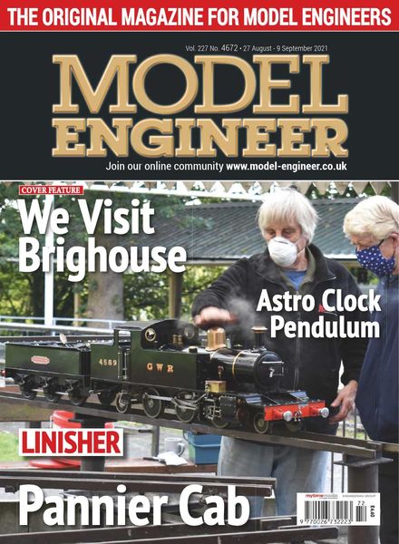 Model Engineer – Issue 4672 – 27 August 2021