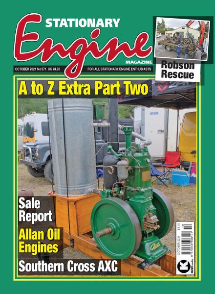 Stationary Engine – October 2021