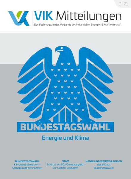 VIK-Mitteilung – August 2021