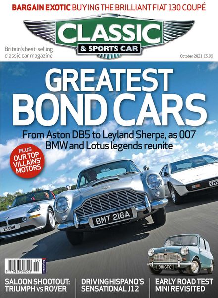 Classic & Sports Car UK – October 2021