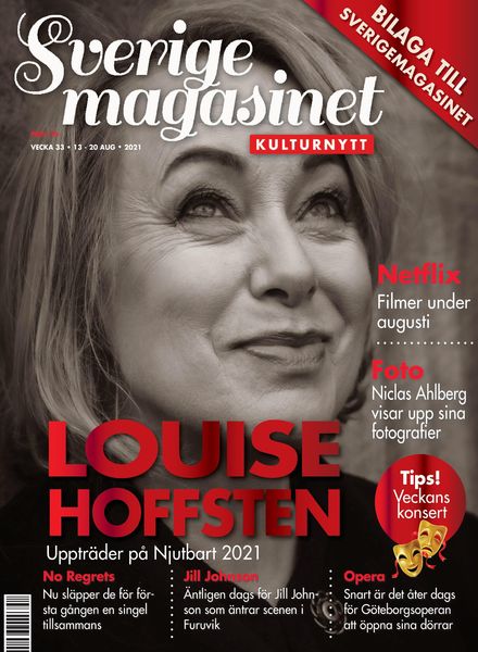Sverigemagasinet Kulturnytt – 13 augusti 2021