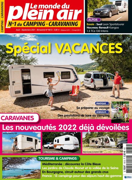 Le Monde du Plein-Air – Aout-Septembre 2021