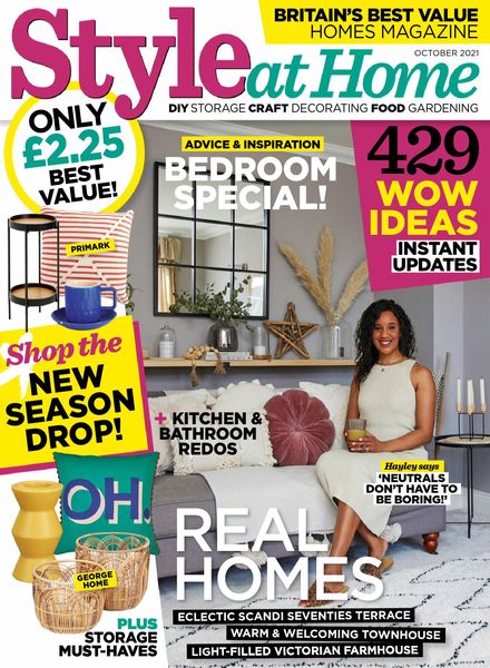 Style at Home UK – October 2021
