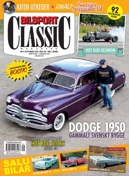 Bilsport Classic – 24 augusti 2021