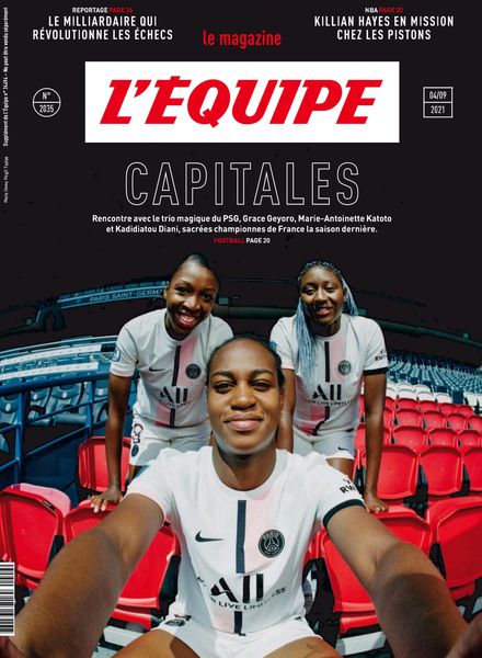 L’Equipe Magazine – 4 Septembre 2021