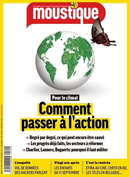 Moustique Magazine – Septembre 2021