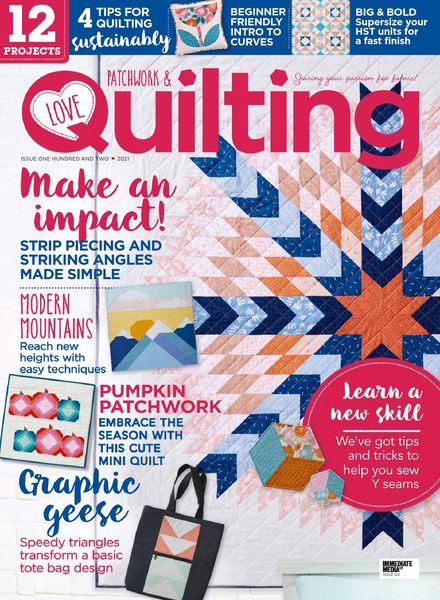 Love Patchwork & Quilting – October 2021