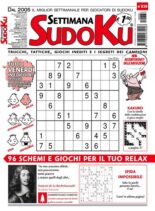 Settimana Sudoku – 01 settembre 2021