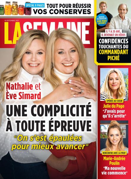 La Semaine – septembre 10, 2021