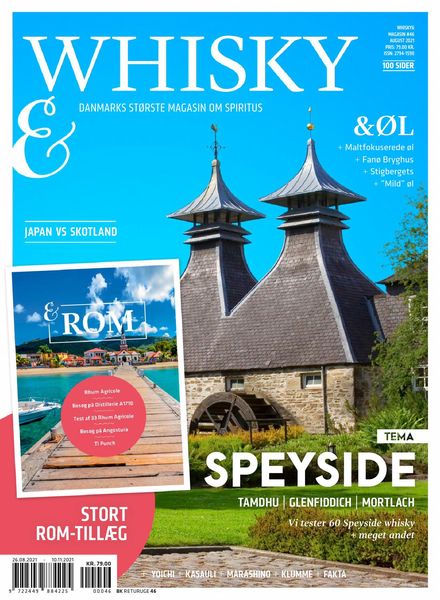Whisky & Rom – august 2021