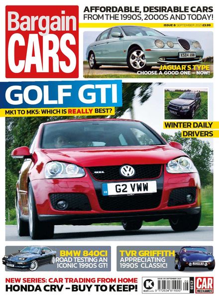 Car Mechanics Bargain Cars – Issue 8 – September 2021